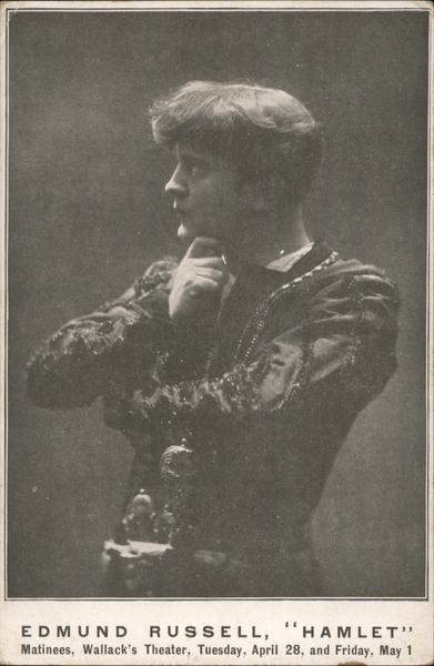 Edmund Russell as Hamlet Actors