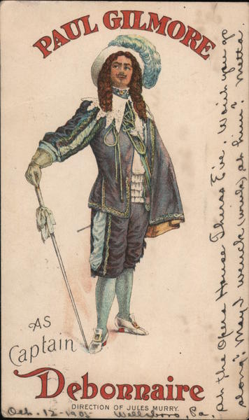 Paul Gilmore as Captain Debonnaire, Director Jules Murry