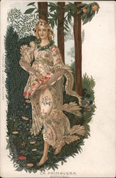 La Primavera - Botticelli Postcard