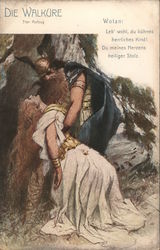 The Valkyrie, Richard Wagner's Heldengestalten No.16 Postcard