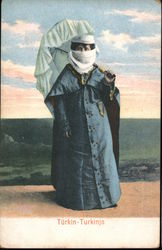 Türkin - Turkinja Postcard