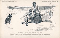 Is This A Case For The SPCA.? Postcard