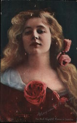 Margueritte B. Frey, The Most Beautiful Woman in America Women Postcard Postcard Postcard
