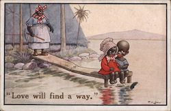 "Love Will Find a Way" Postcard
