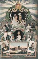 Royal Wedding Royalty Postcard Postcard Postcard