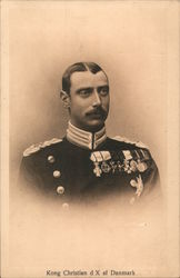 King Christian X of Denmark Postcard
