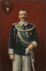 King of Italy Vittorio Emanuele III Royalty Postcard Postcard Postcard