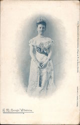 H. M. Koningin Wilhelmina Postcard