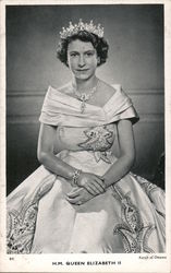 H.M. Queen Elizabeth II Postcard