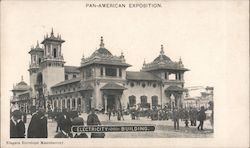 Electricity Building - Pan American Exposition 1901 Postcard