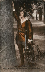 Miss Genevieve Hamper as Rosalind, "As You Like It" Postcard