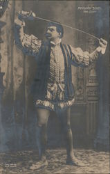 Antonio Scotti as Don Juan Actors Postcard Postcard Postcard