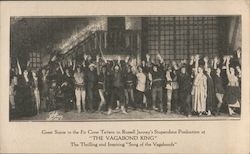 Great Scene in the Fir Cone Tavern in "The Vagabond King" Postcard