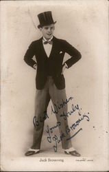 Jack Browning - Autographed Postcard