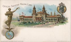 Machinery and Transportation building, Pan American Exposition Buffalo, NY Postcard Postcard Postcard