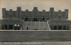 Mayan Temple, Chicago World's Fair 1933 Postcard