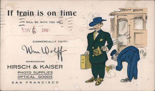 Hirsch & Kaiser Photo Supplies - Optical Goods San Francisco California
