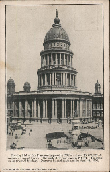 City Hall of San Francisco California