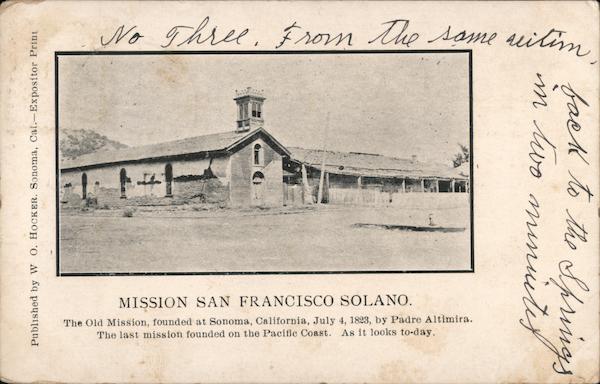 Mission San Francisco Solano California
