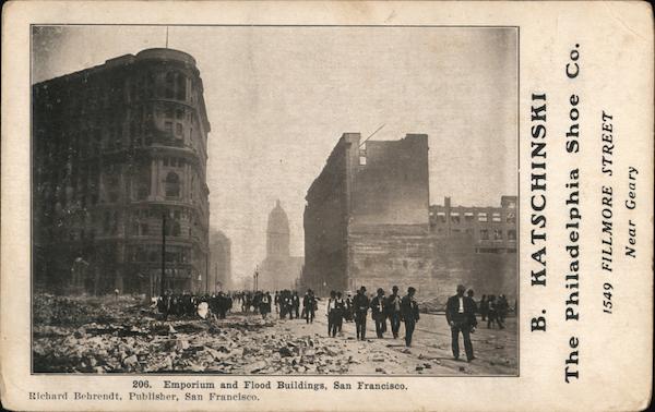 Emporium and Flood Buildings San Francisco California