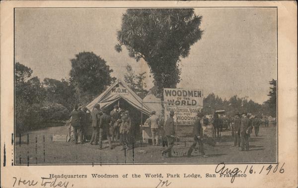 Headquarters Woodmen of the World, Park Lodge San Francisco California