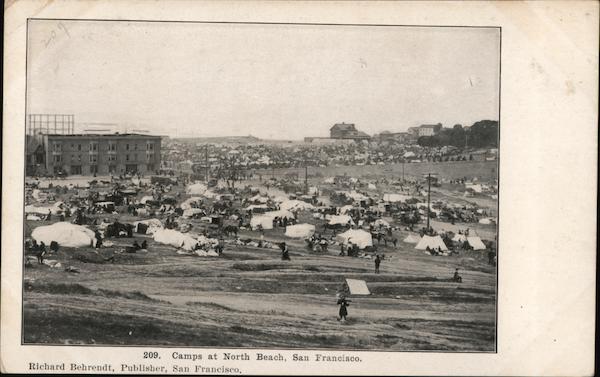 Camps at North Beach San Francisco California