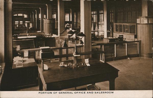 Portion of General Office and Salesroom, J.A. Folger & Co. San Francisco California