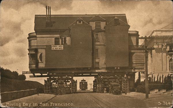 Moving Day - House Moving San Francisco California