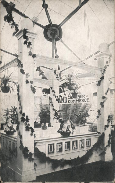 Uplands Exhibit - National Orange Show Feb 17-22 1913 San Bernardino California