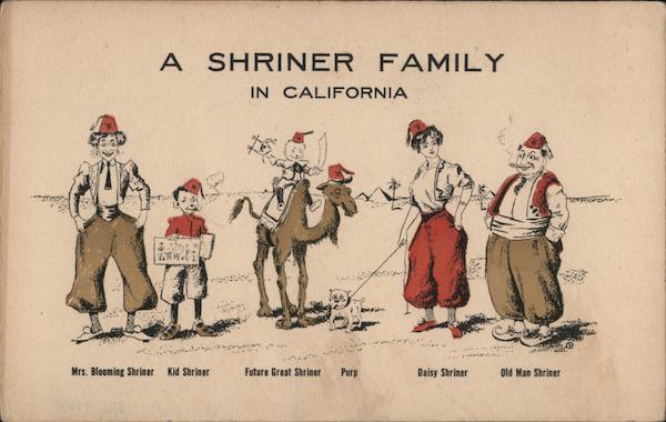 A Shriner Family in California Freemasonry