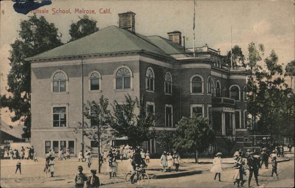 Fruitvale School Melrose California