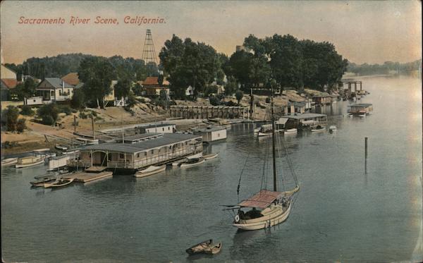 Sacramento River Scene Antioch California