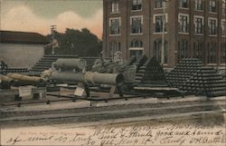 Gun Park, Navy Yard Postcard
