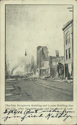 The Fair, Dougherty Building and Louise Building Postcard