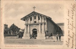Mission Dolores, Established 1776 Postcard