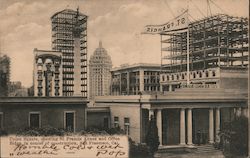Union Square Showing St. Francis Annex and Office Buildings In Course fo Construction Postcard