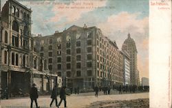 Ruins of the Palace and Grand Hotels Postcard