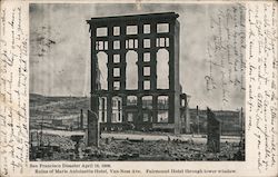 San Francisco Disaster April 18, 1906 Postcard