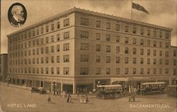 Hotel Land, Headquarters for Everybody from Everywhere Postcard