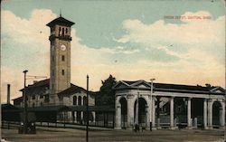 Union Depot Postcard