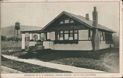 Residence of A. S. Robinson Postcard
