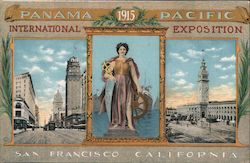 PPIE "Out of Debt Day" September 3, 1915 San Francisco, CA 1915 Panama-Pacific International Exposition (PPIE) Postcard Postcard Postcard