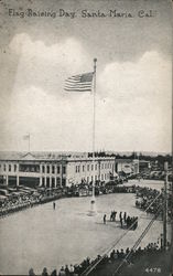 Flag Raising Day Postcard