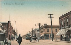 B Street Postcard