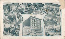 Ad for Hale Department Stores, San Francisco, 1908. Postcard