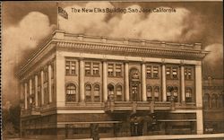 The New Elks Building Postcard