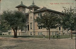 High School Palo Alto, CA Postcard Postcard Postcard