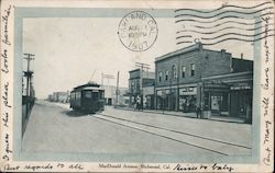 MacDonald Ave Richmond, CA Postcard Postcard 