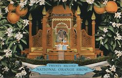 Twenty Second National Orange Show Postcard