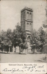 Episcopal Church Marysville, CA Postcard Postcard Postcard